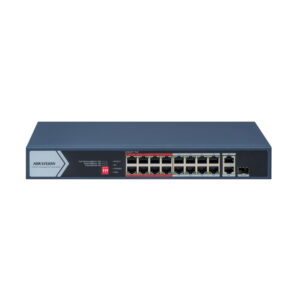 Conmutador POE no administrado Fast Ethernet de 16 puertos
