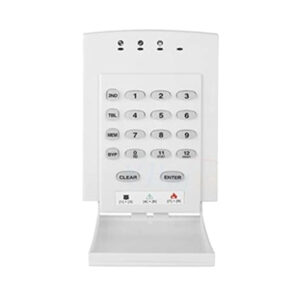 Teclado LED Cableado 10 Zonas