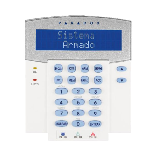 Teclado Blue LCD 32 Caracteres Con Tarjeta Acceso Integrado